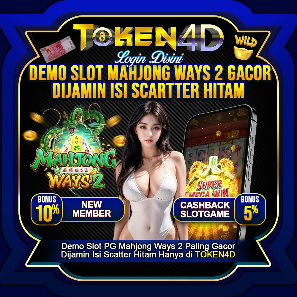 TOKEN4D Demo Slot Mahjong Ways 2 Gacor Dijamin Isi Scartter Hitam