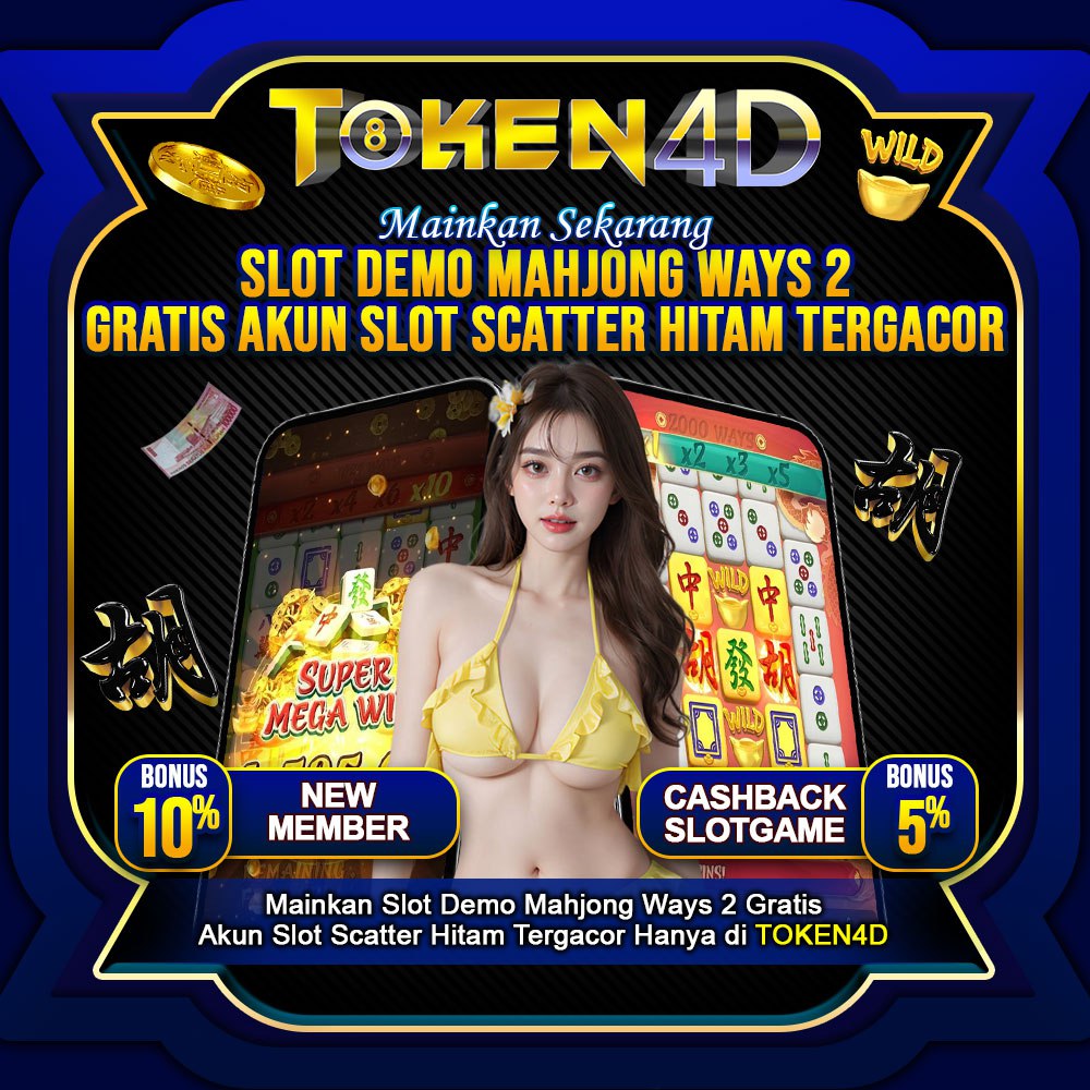 TOKEN4D Slot Demo Mahjong Ways 2 Gratis Akun Slot Scatter Hitam Tergacor